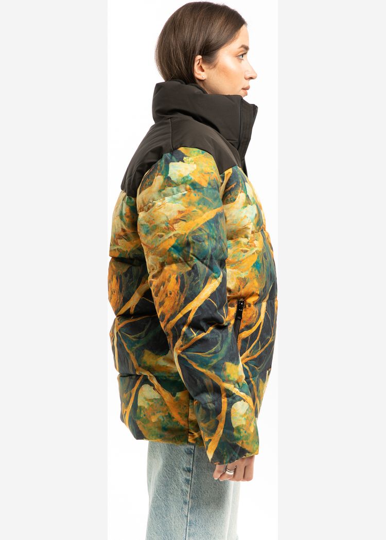 Куртка С7МЬ x Sxema Organic Green зеленая женская