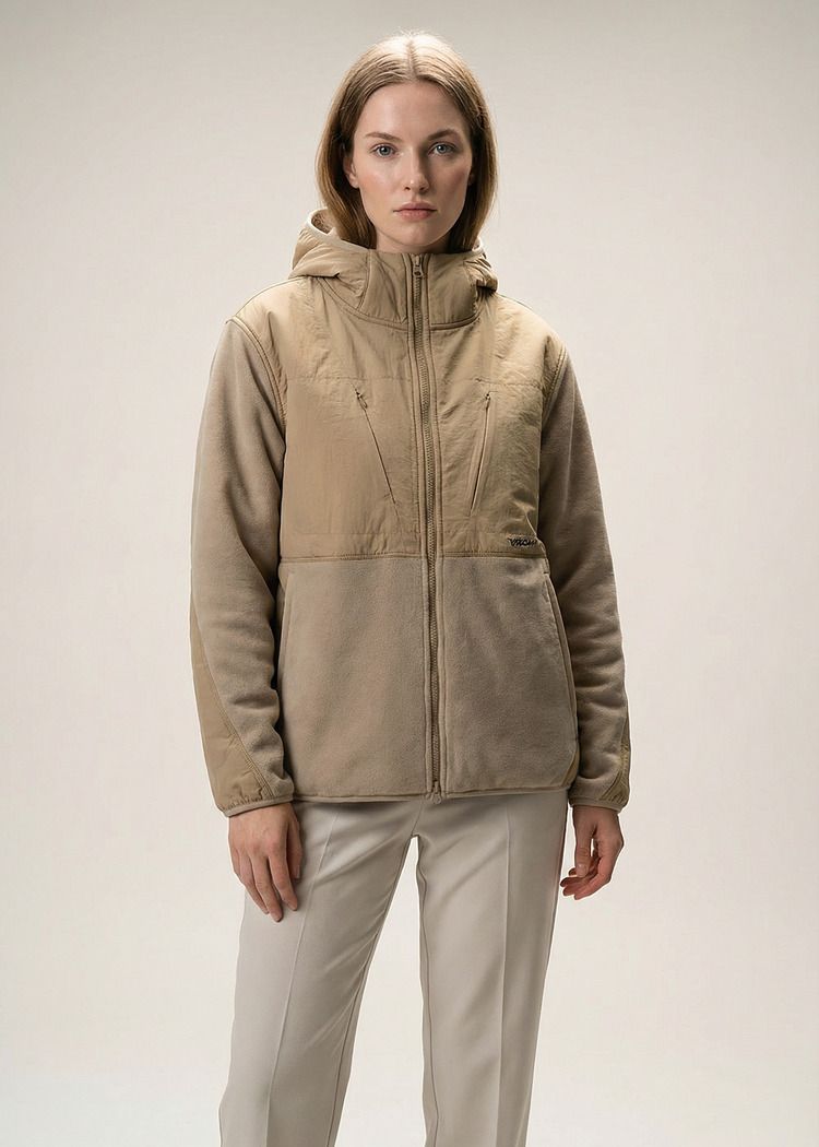 Худи YMKASHIX Zip Ranger песочное женское