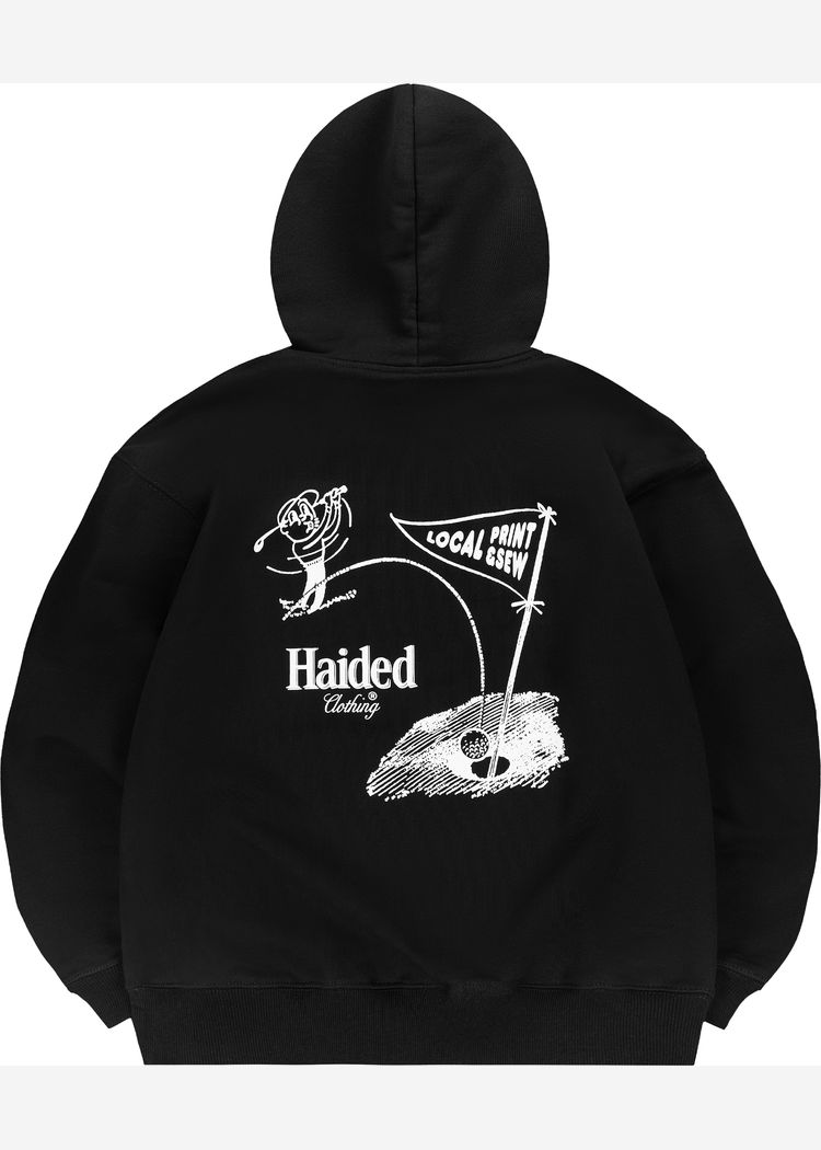 Худи GOLF RLXD HW HOD чёрное женское