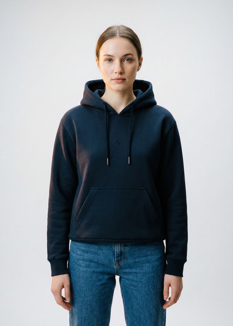 Худи ROCKIT SS2NAVY темно-синее женское