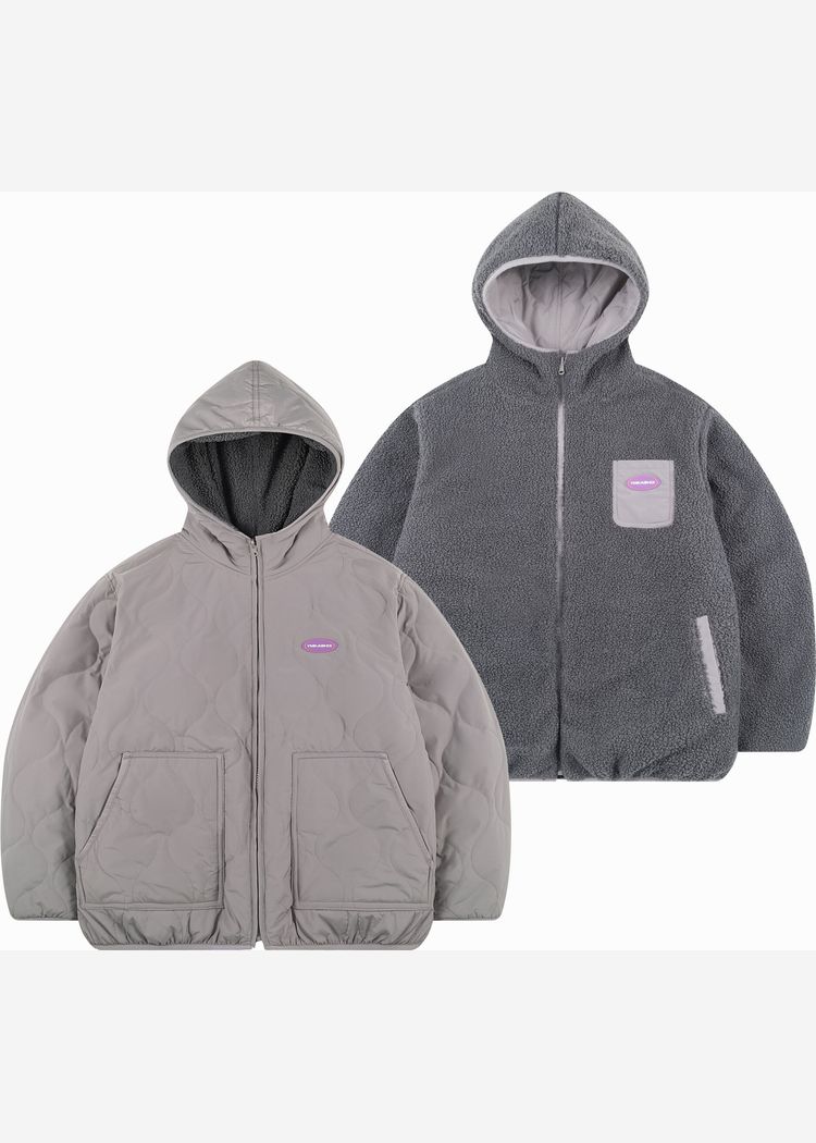 Куртка двухсторонняя YMKASHIX Liner серая женская
