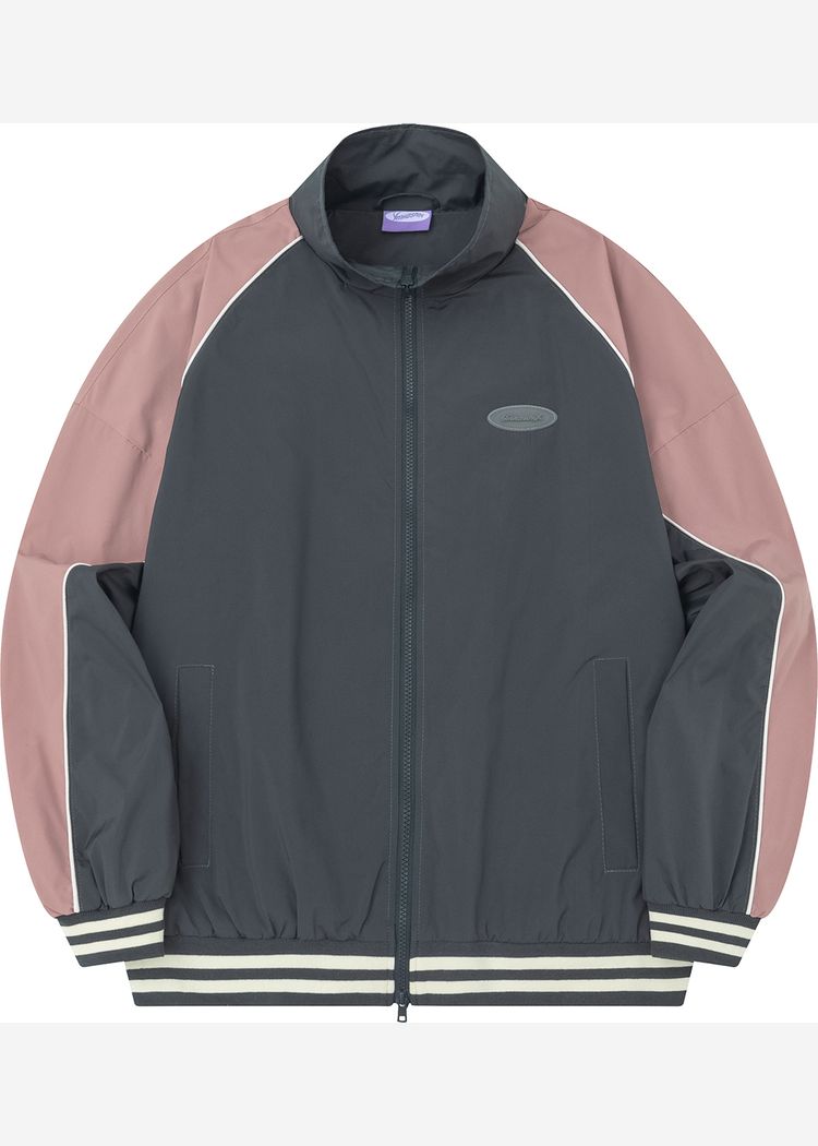 Олимпийка YMKASHIX College пурпурная/графитовая женская