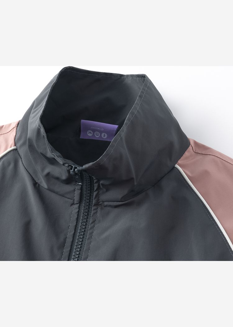 Олимпийка YMKASHIX College пурпурная/графитовая женская