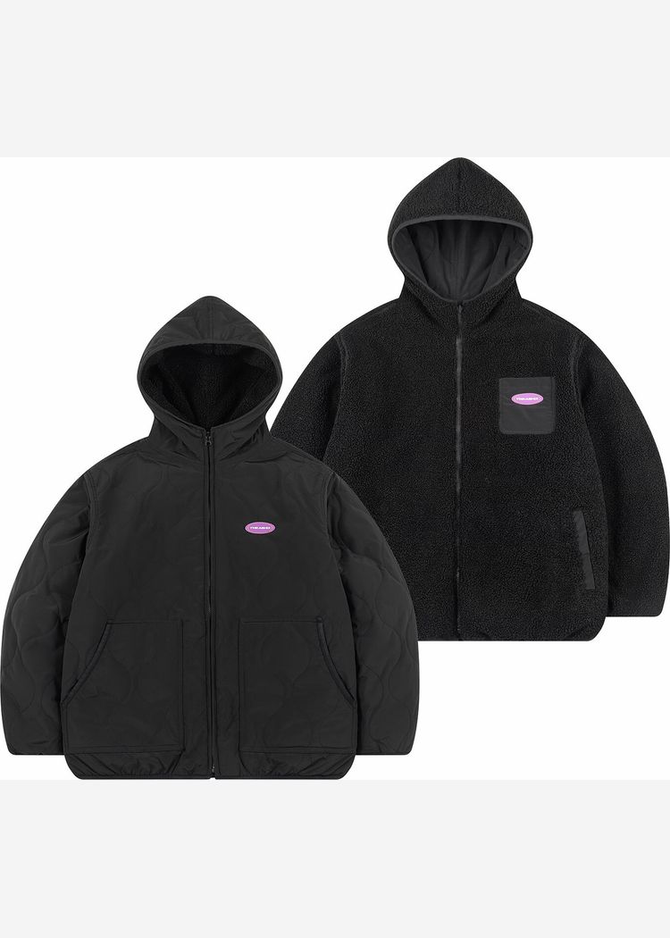 Куртка двухсторонняя YMKASHIX Liner черная женская