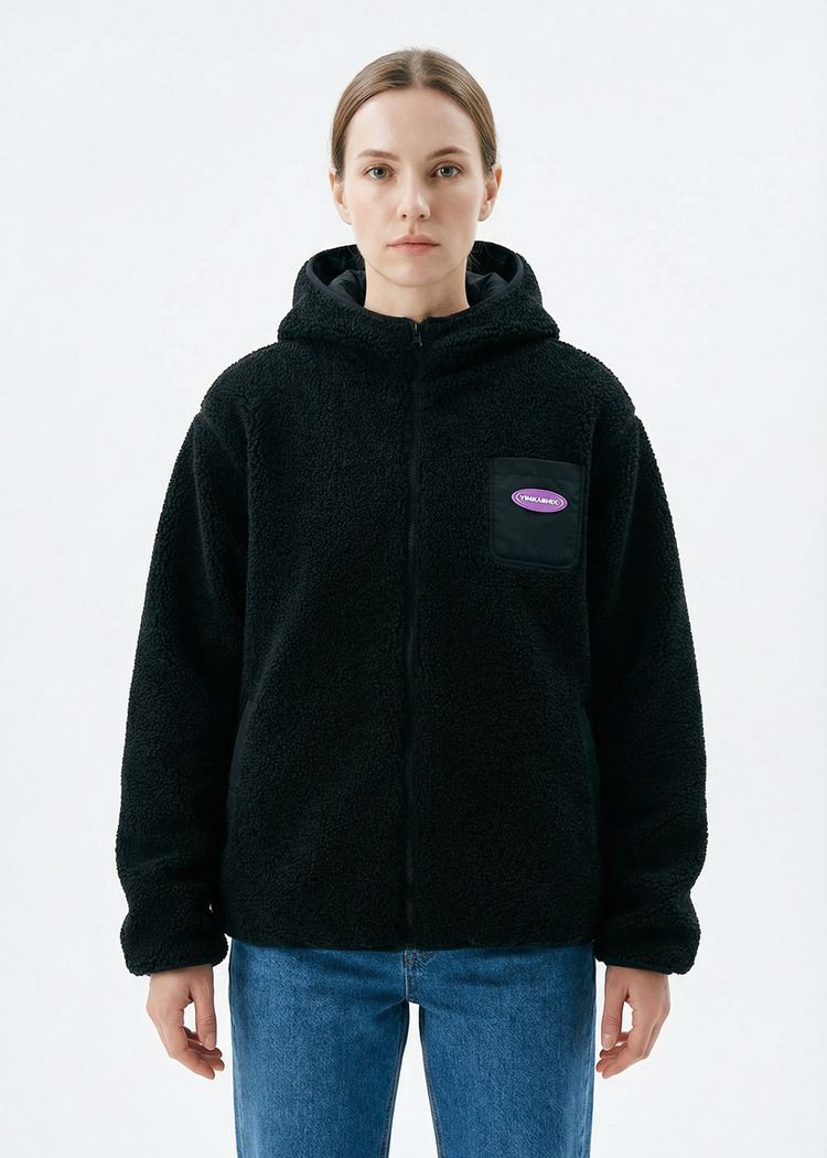 Куртка двухсторонняя YMKASHIX Liner черная женская