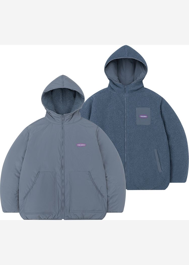 Куртка двухсторонняя YMKASHIX пыльно-синяя женская