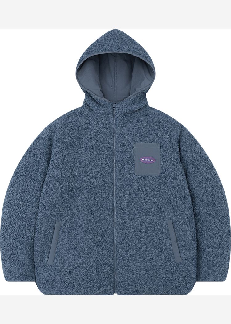 Куртка двухсторонняя YMKASHIX пыльно-синяя женская