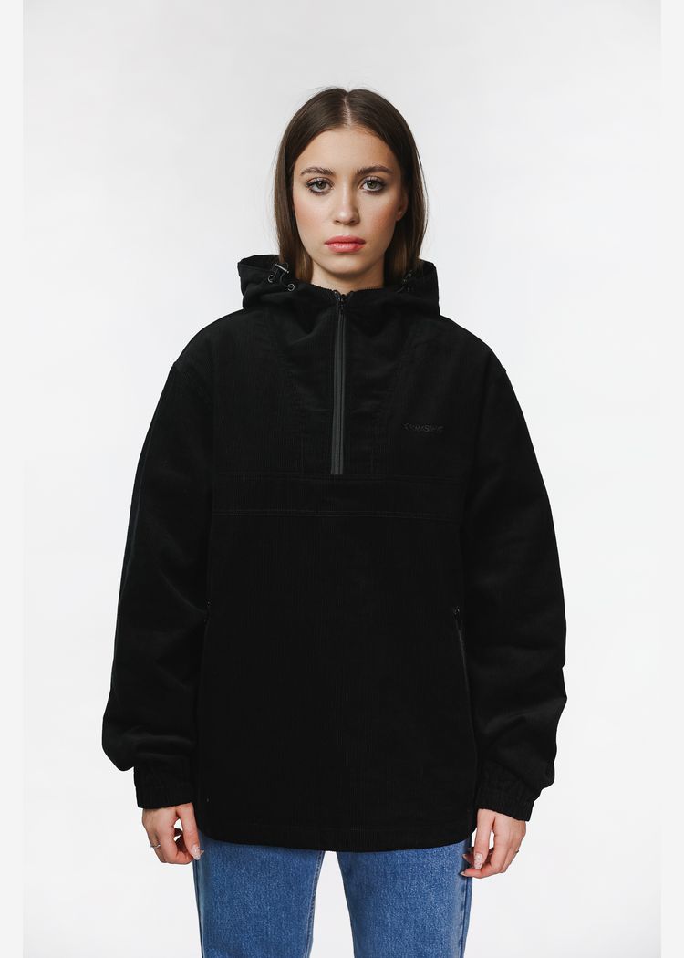 Анорак YMKASHIX Velvet черный женский