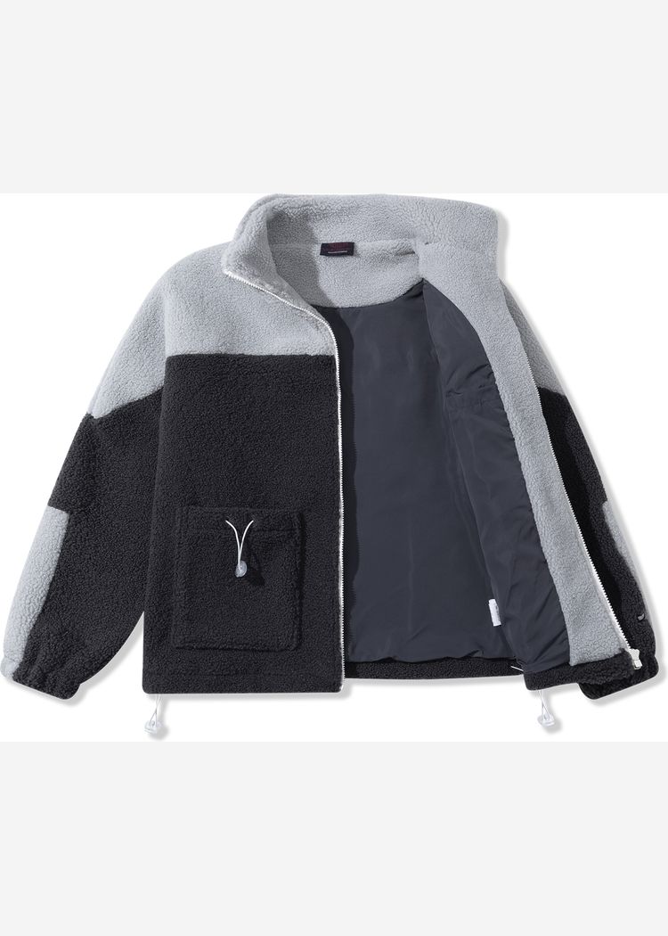 Куртка YMKASHIX Furry Big Logo HTF серая женская