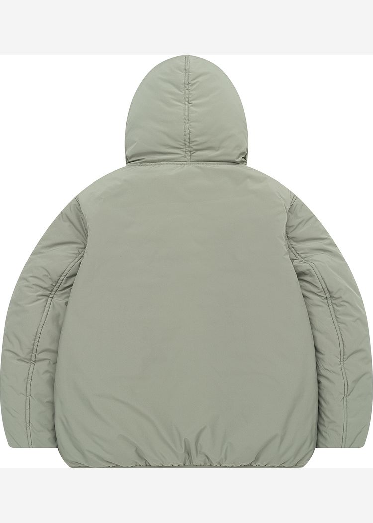 Куртка YMKASHIX двухсторонняя зеленая женская