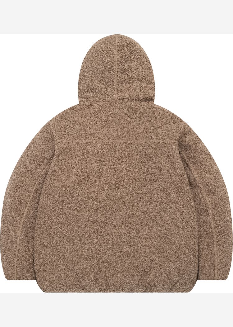 Куртка YMKASHIX двухсторонняя коричневая женская