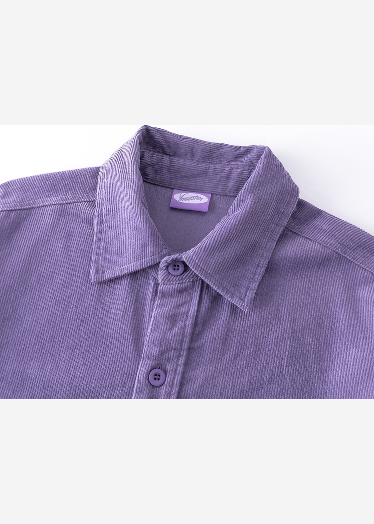 Рубашка YMKASHIX Velvet Leisure фиолетовый