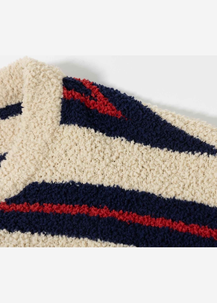 Свитер YMKASHIX Soft Strips бежевый унисекс