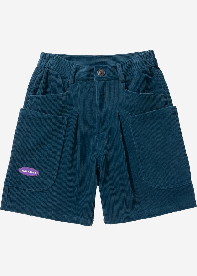 Тёмно-синие Шорты YMKASHIX VELVET SERIES