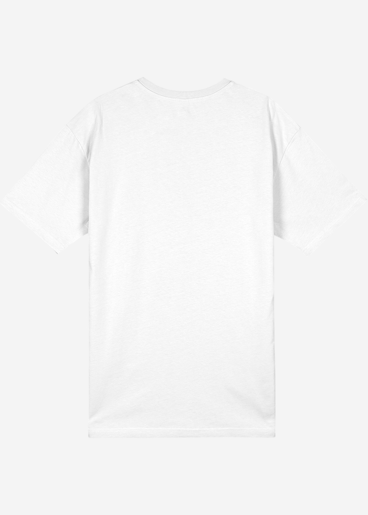 Футболка ROCKIT OVERSIZE T.13R.WHT белая унисекс