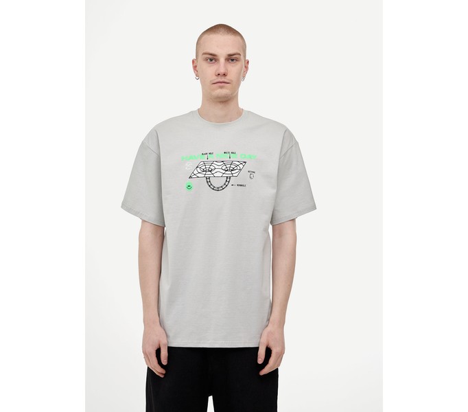 Футболка ANTEATER TEE 311 светло-серая