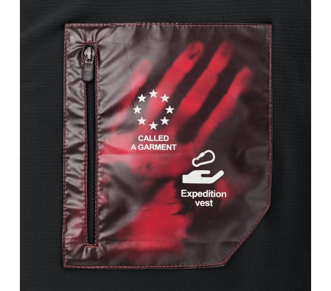 Жилетка CALLED A GARMENT Expedition vest черная