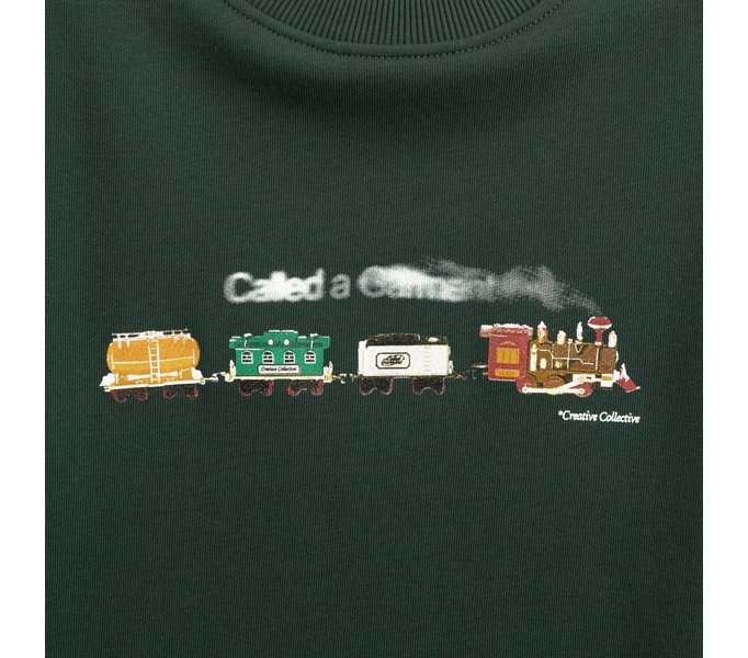 Свитшот Called a Garment Collective зеленый