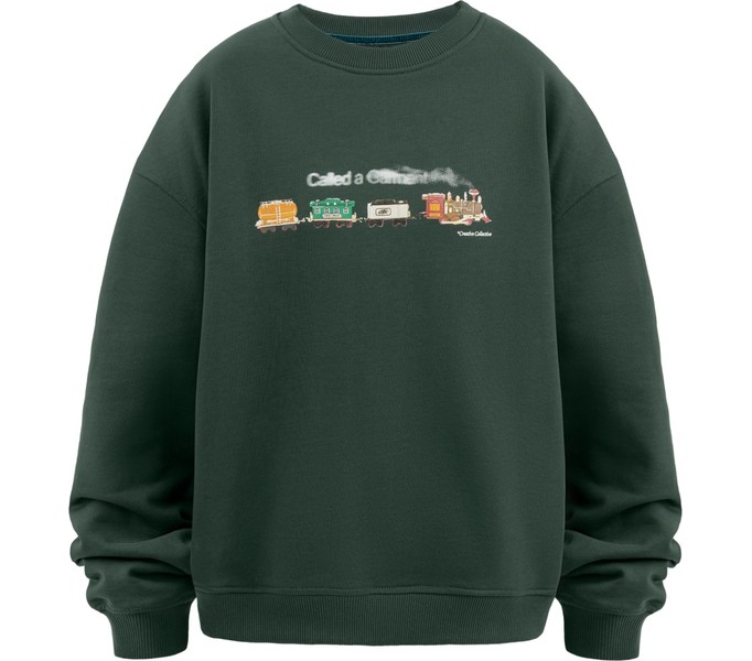 Свитшот Called a Garment Collective зеленый