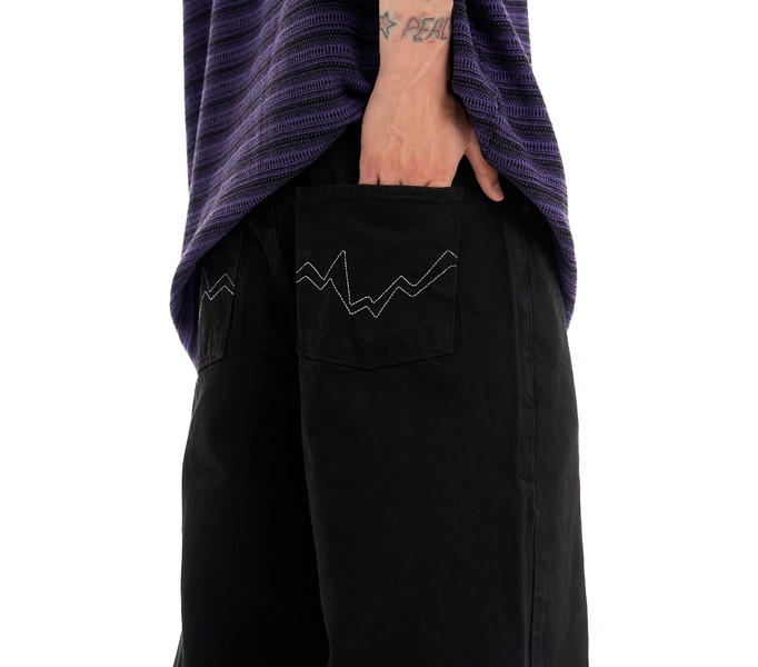 Джинсы ISSAYA Looose Fit Black Ice
