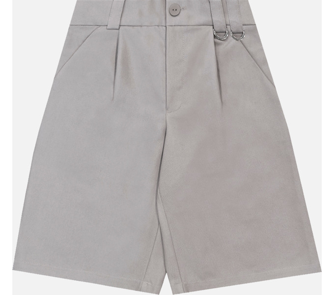 Шорты ISSAYA серые Bermuda Loose Gray