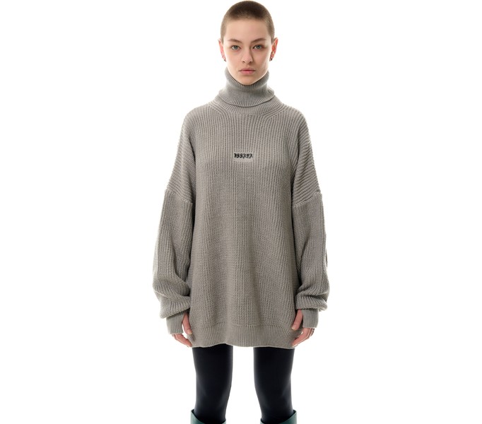 Свитер ISSAYA Chainmail Turtleneck Grey