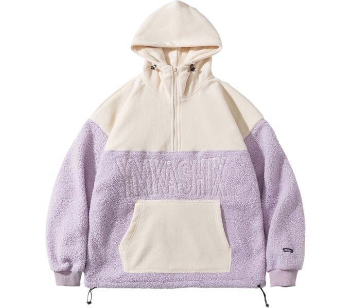 Худи YMKASHIX Little Lamb молочный сиреневый