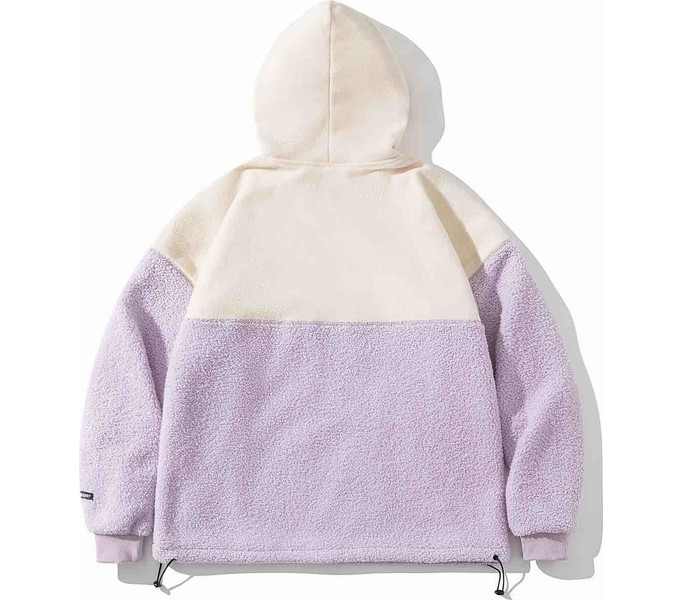 Худи YMKASHIX Little Lamb молочный сиреневый