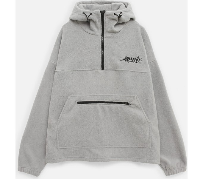 Худи ANTEATER FLEECE серый