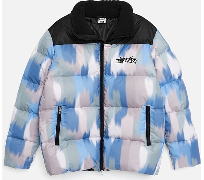 Куртка ANTEATER Downjacket RF Print Blue