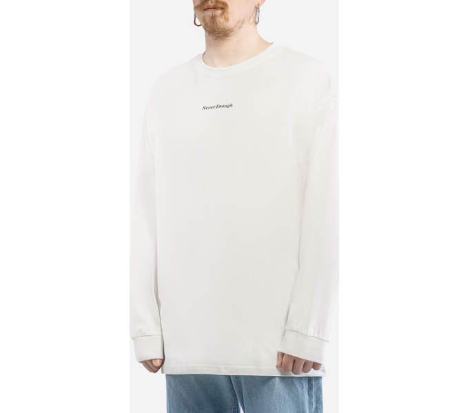 Лонгслив HAIDED "THIRST RLXD LS TEE ECRU"
