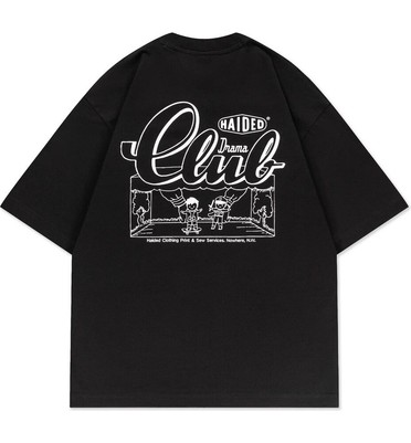 Футболка Haided "DRAMA CLUB RLXD HW TEE" black