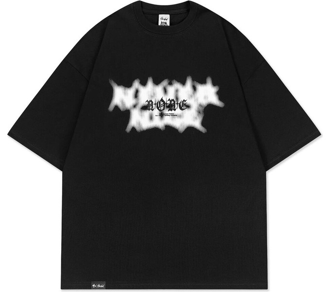 Футболка Haided "NONE RLXD TEE" black