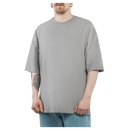 Футболка HAIDED "BRSHD RLXD TEE" серая