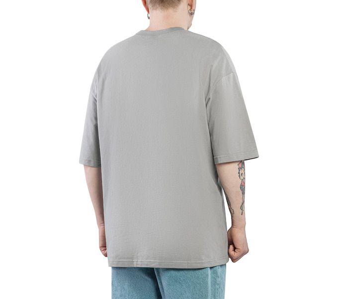 Футболка HAIDED "BRSHD RLXD TEE" серая