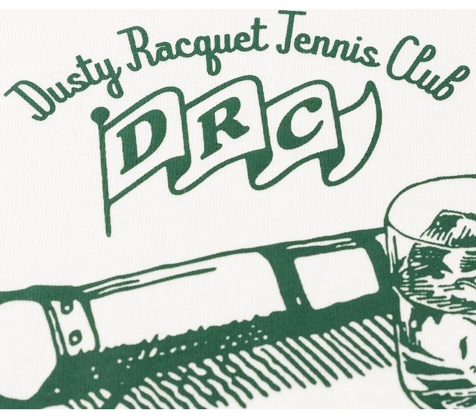 Футболка Haided "DUSTY RACQUET RLXD HW TEE" ecru