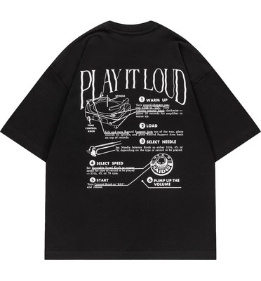 Футболка Haided "LOUD RLXD HW TEE" black