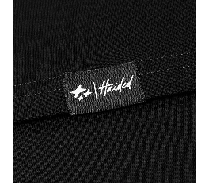 Футболка HAIDED "NEVER RLXD TEE" черная