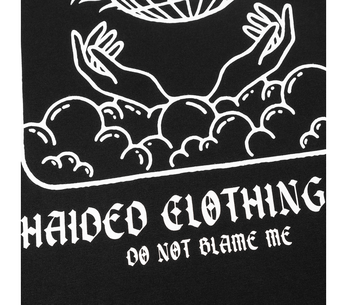 Футболка HAIDED "NEVER RLXD TEE" черная