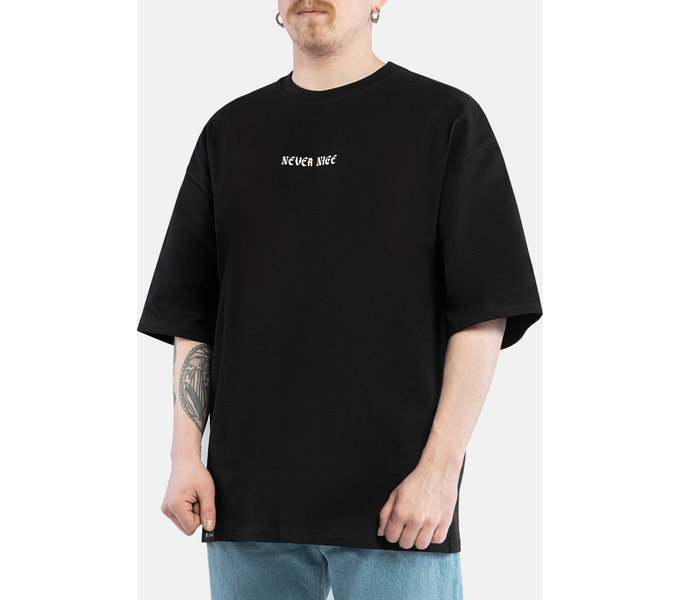 Футболка HAIDED "NEVER RLXD TEE" черная