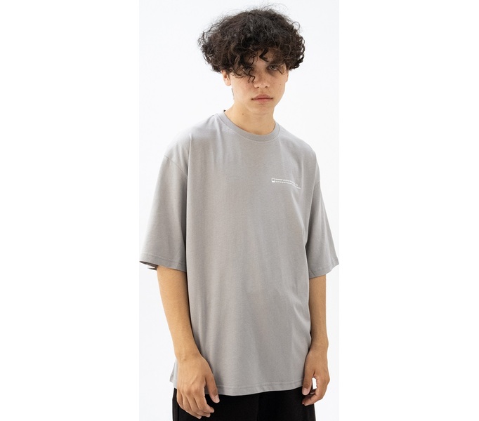 602 Ash Text grey футболка OS