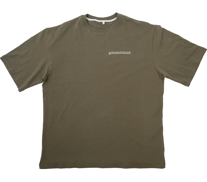602 Dark Olive Text khaki футболка OS