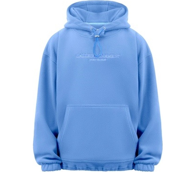 Wrap hoodie, голубой, мужской
