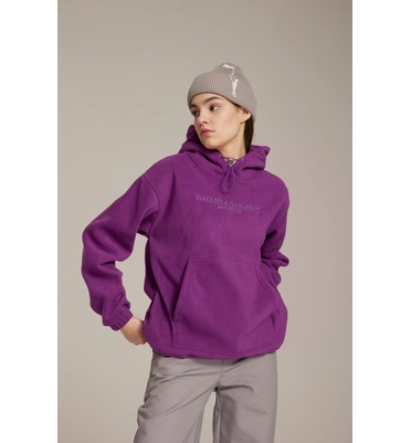 Wrap hoodie, яркий фиолет, женский