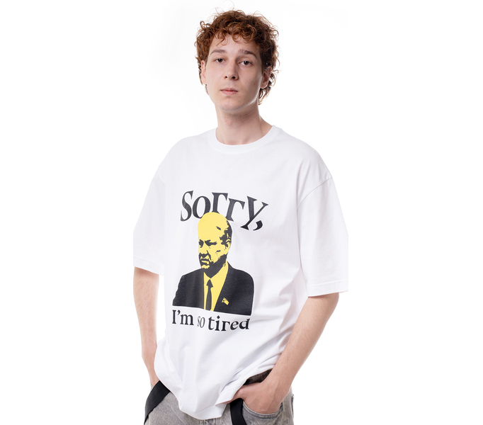 Футболка Sorry 240 wht man