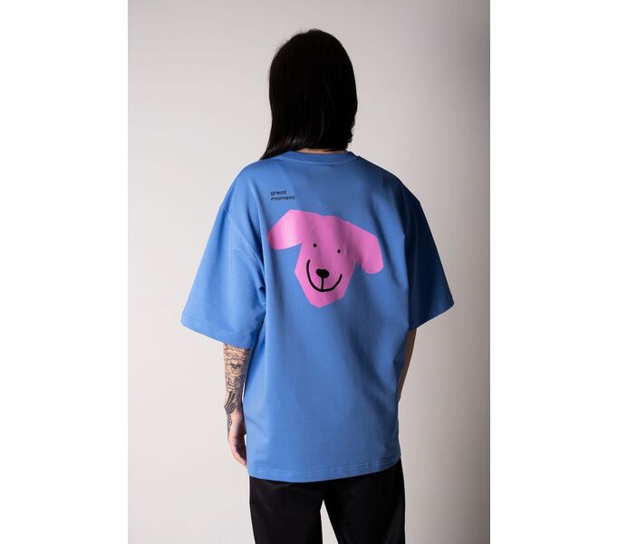 602 Big Dog French Terry blue OS