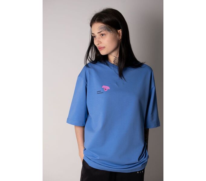 602 Big Dog French Terry blue OS