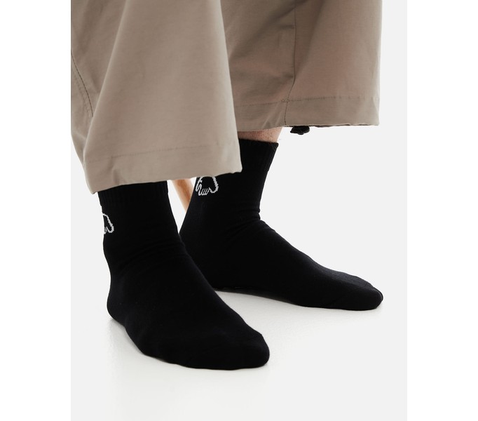 Носки ANTEATER LOW_Socks-Black-Logo 