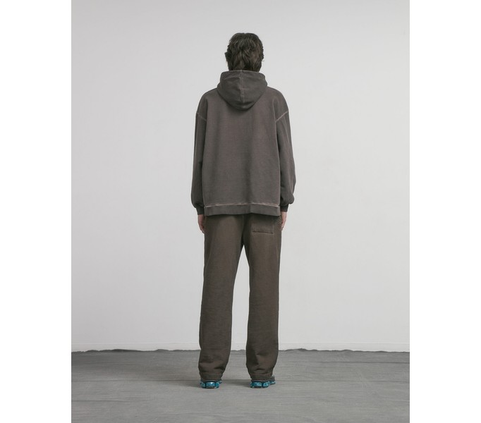 Худи GD с вышивкой s10e06 Washed Brown