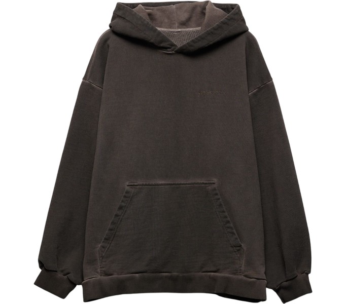 Худи GD с вышивкой s10e06 Washed Brown